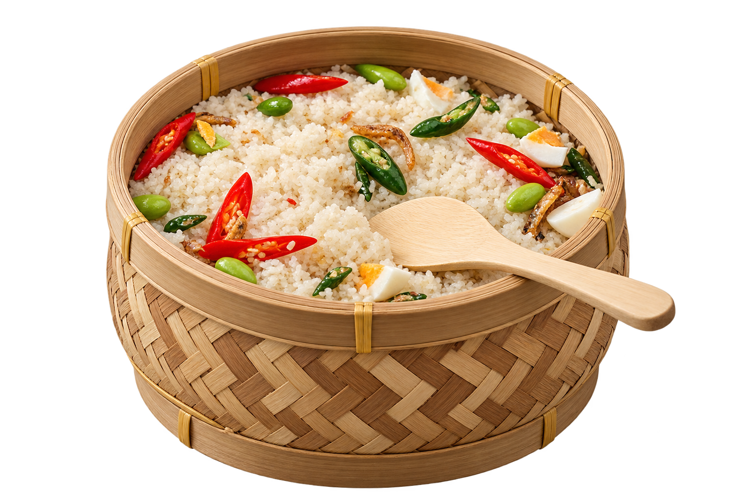 nasi dengan sambal cilacili